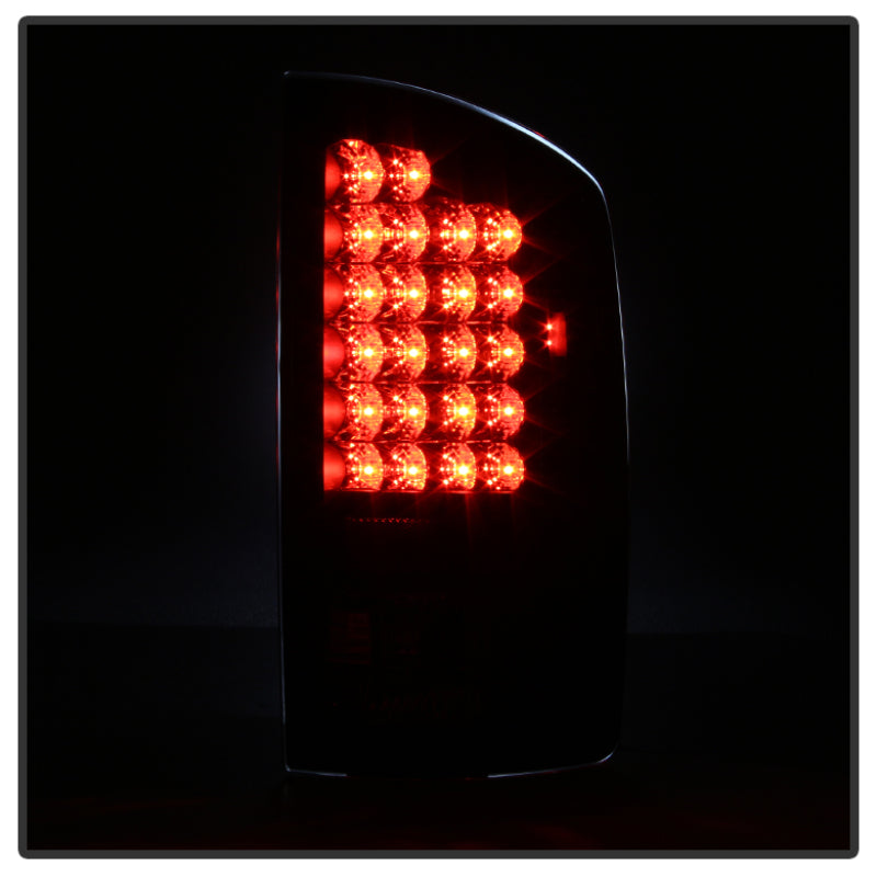 SPYDER 5002556 - Spyder Dodge Ram 02-06 1500/Ram 2500/3500 03-06 LED Tail Light Black ALT-YD-DRAM02-LED-BK