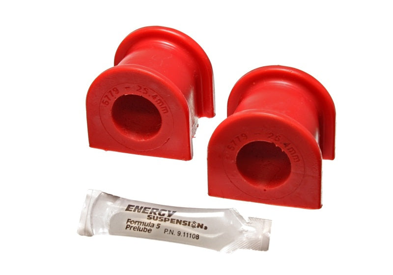 Energy Suspension 16.5137R - 04-05 Acura TSX Red 25.4mm/1in Front Sway Bar Bushing Set