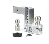 Weigh Safe WS6-3 FITS 6in Drop Hitch w/Built-in Scale & 3in Shank (10K/21K GTWR) - Aluminum