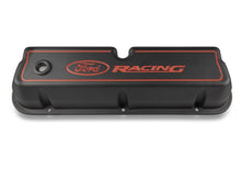 Load image into Gallery viewer, Ford Racing 302-003 FITS Logo Die-Cast Black Valve Covers
