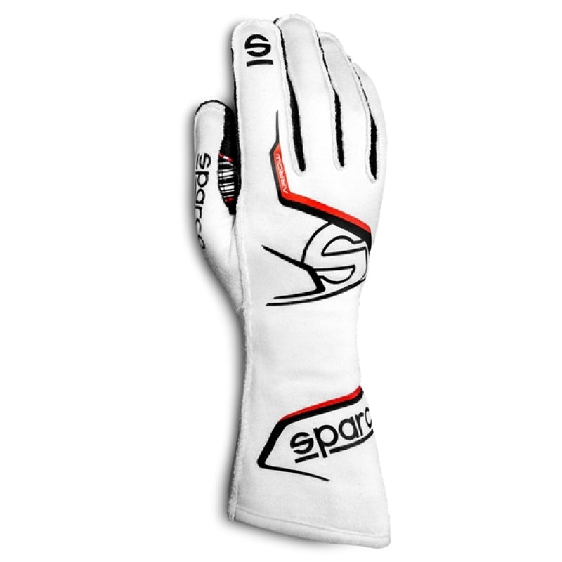 SPARCO 00255710BINR -  -Sparco Gloves Arrow Kart 10 WHT/BLK