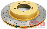 DBA 4419XS - 03-05 Evo 8/9 Rear Drilled & Slotted 4000 Series Rotor