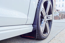 Load image into Gallery viewer, Rally Armor MF40-UR-BLK/GRY FITS: 2015-2017.5 VW Golf R UR Black Mud Flap w/ Grey Logo