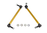 Whiteline KLC169 - 05+ Mustang Coupe 8cyl (Inc Shelby GT/ GT500) Front Swaybar Link Kit H/Duty Adj Steel Ball