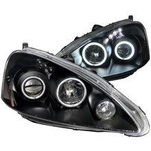 Load image into Gallery viewer, ANZO - [product_sku] - ANZO 2005-2006 Acura Rsx Projector Headlights w/ Halo Black - Fastmodz