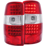 ANZO 311100 -  FITS: 2000-2006 Chevrolet Suburban LED Taillights Red/Clear G2