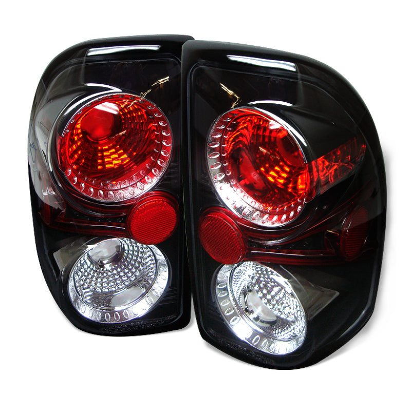 SPYDER 5002327 - Spyder Dodge Dakota 97-04 Euro Style Tail Lights Black ALT-YD-DDAK97-BK