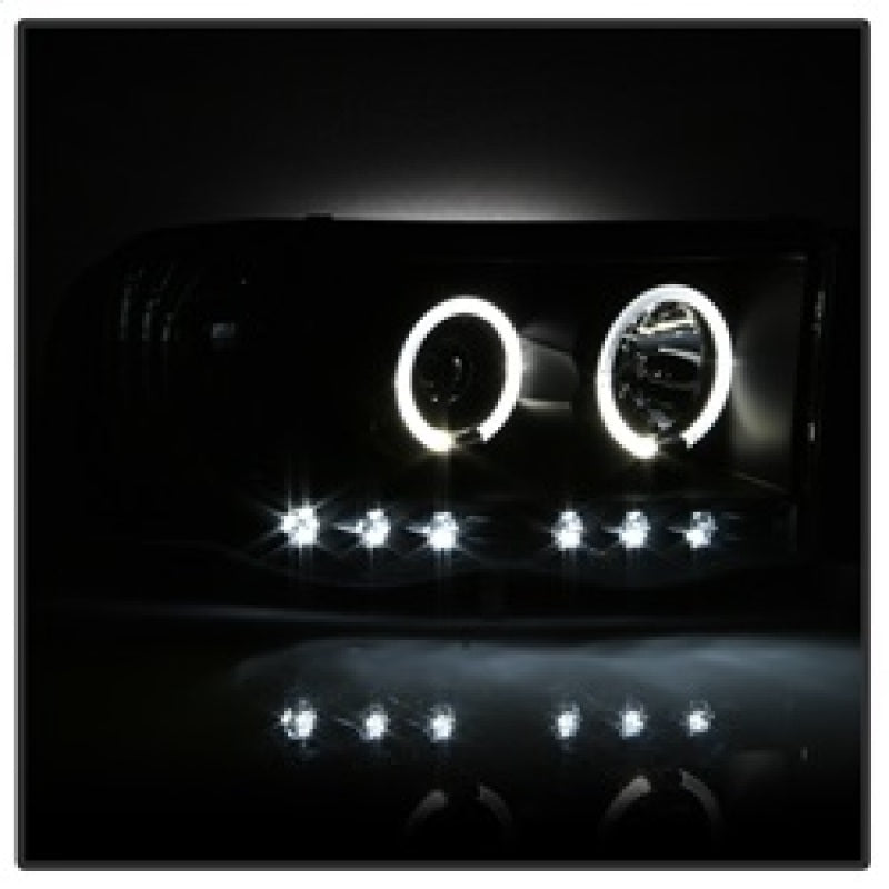 SPYDER 5009975 - Spyder Dodge Ram 1500 02-05/Ram 2500 03-05 Projector Headlights LED Halo LED Blk PRO-YD-DR02-HL-BK