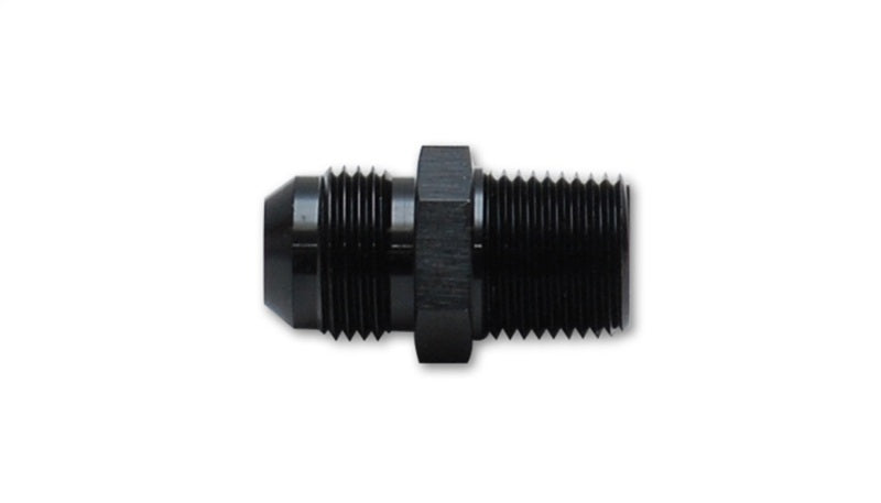 Vibrant 10291 FITS -3AN to 1/8in NPT straight adapter fitting - Aluminum