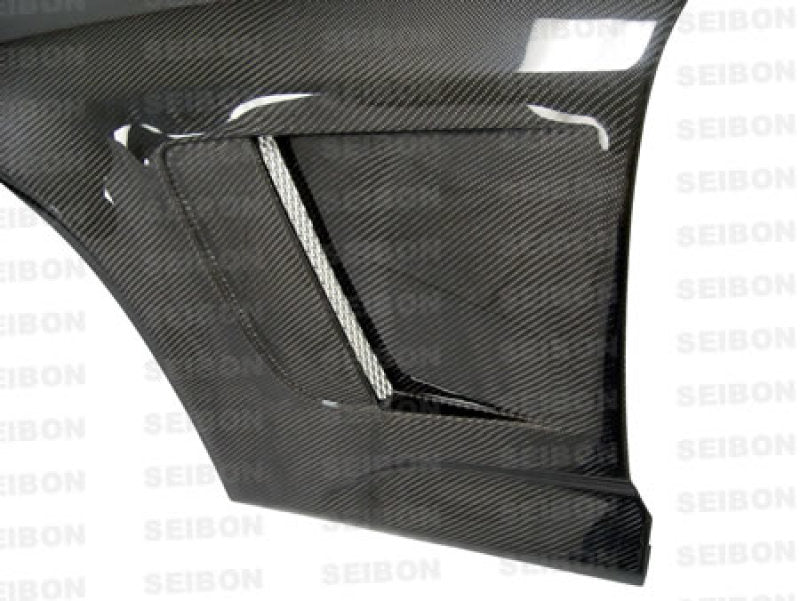 Seibon FF0005HDS2K FITS 00-08 Honda S2000 10mm Wider Carbon Fiber Fenders