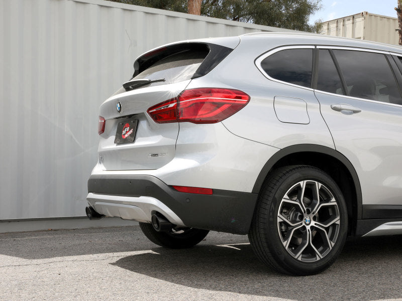 aFe 49-36349-B FITS MACHForce XP Exhausts Axle-Back 15-21 BMW X1 2.0L (t) (SS w/Black Tips)