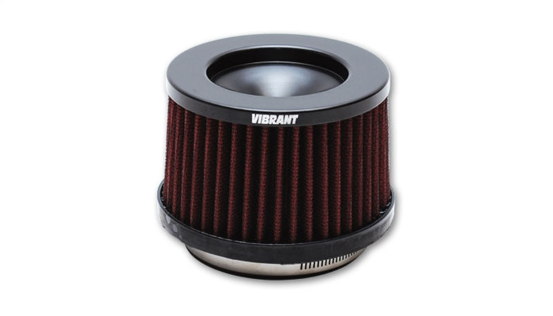 Vibrant The Classic Perf Air Filter 4.75in O.D. Cone x 3-1/2in Tall x 3in inlet I.D. Turbo Outlets - free shipping - Fastmodz