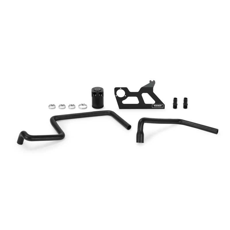 Mishimoto MMBCC-WR6-07PBE2 FITS 07-11 Jeep Wrangler JK Baffled Oil Catch CanBlack