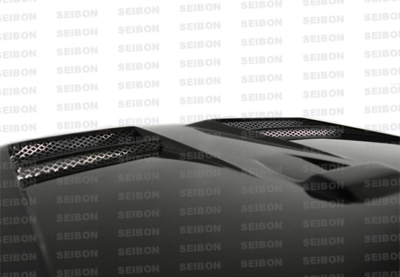 Seibon HD0809MITLAN-DV FITS 08-09 Mitsubishi Lancer (CYA4/5A) DV Style Carbon Fiber Hood