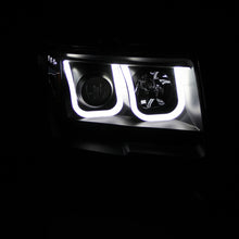 Load image into Gallery viewer, ANZO - [product_sku] - ANZO 2009-2014 Ford F-150 Projector Headlights w/ U-Bar Black - Fastmodz