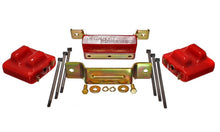 Load image into Gallery viewer, Energy Suspension 3.1131R FITS 88-94 GM Blazer 4WD K Series Red Motor and Transmision Mounts; Zinc Finish