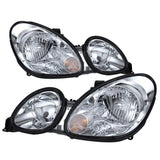 SPYDER 9026928 - Xtune Lexus GS300/GS400/GS430 98-05 Halogen Only Crystal Headlights Chrome HD-JH-LGS98-C