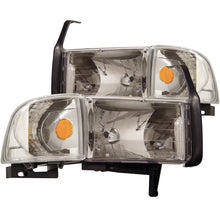 Load image into Gallery viewer, ANZO 111068 - FITS: 1994-2001 Dodge Ram Crystal Headlights Chrome