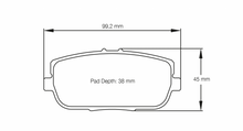 Load image into Gallery viewer, Pagid Mazda Miata MX-5 NC, ND RSL29 Rear Brake Pads