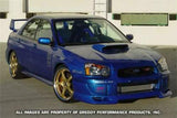 GReddy 17060023 - 04+ WRX & STi Fiberglass Front Lip Spoiler ** Must ask/call to order**