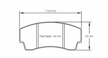 Load image into Gallery viewer, Pagid Racing 2127 RST3 Compound Brake Pads