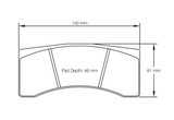 Pagid Racing 1617 RST1 Compound Brake Pads