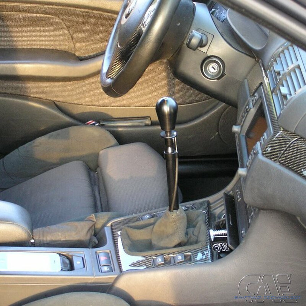 CAE Ultra Shifter BMW E30 E36 E46 Black with Black Shift Knob