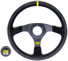 Load image into Gallery viewer, OMP Velocita Black Suede Steering Wheel