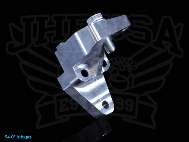 Innovative Mounts B59350 - Innovative 88-91 Civic / CRX 90-93 Integra B-Series Silver Aluminum 2-Bolt Post Mount