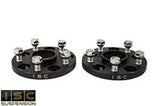 ISC Suspension WSLX15B - Lexus/Toyota 5x114.3 Hub Centric (60 Hub Bore) Wheel Spacers 15mm Black (Pair)