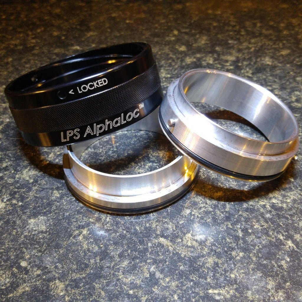 LPS AlphaLoc 4" Black Intercooler and Coolant Tube Coupler