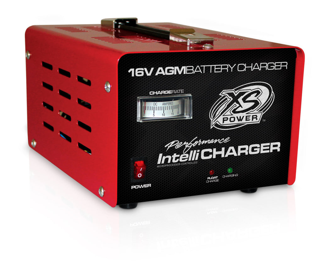 XS Power Batteries 16V Battery IntelliCharger, 20A Max
