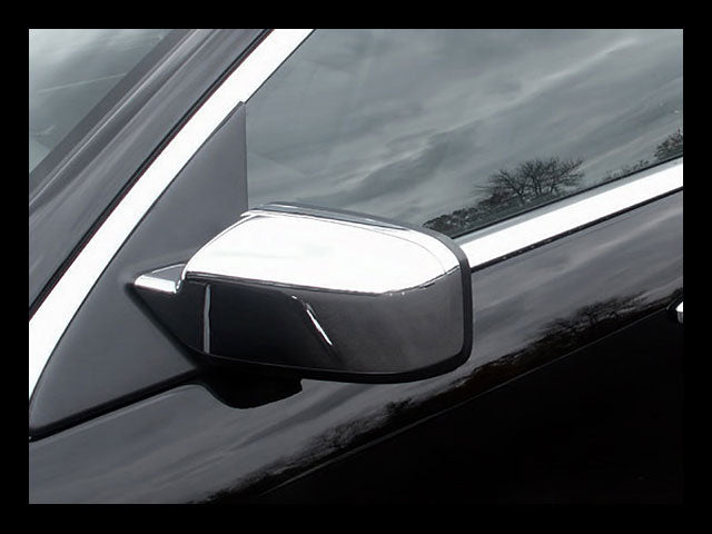 QAA Chrome Mirror Covers For 2006-2012 Ford Fusion - 4-door Sedan,2006-2012 Lincoln MKZ - 4-door Sedan,2006-2006 Lincoln Zephyr - 4-door Sedan,2006-2011 Mercury Milan - 4-door Sedan