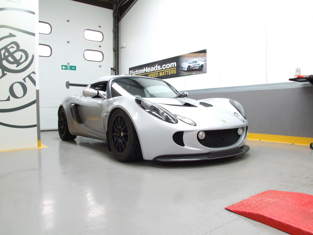 Reverie Lotus Exige S2 Carbon Fibre Front Spoiler - Bolt On, OEM Style, Lacquered