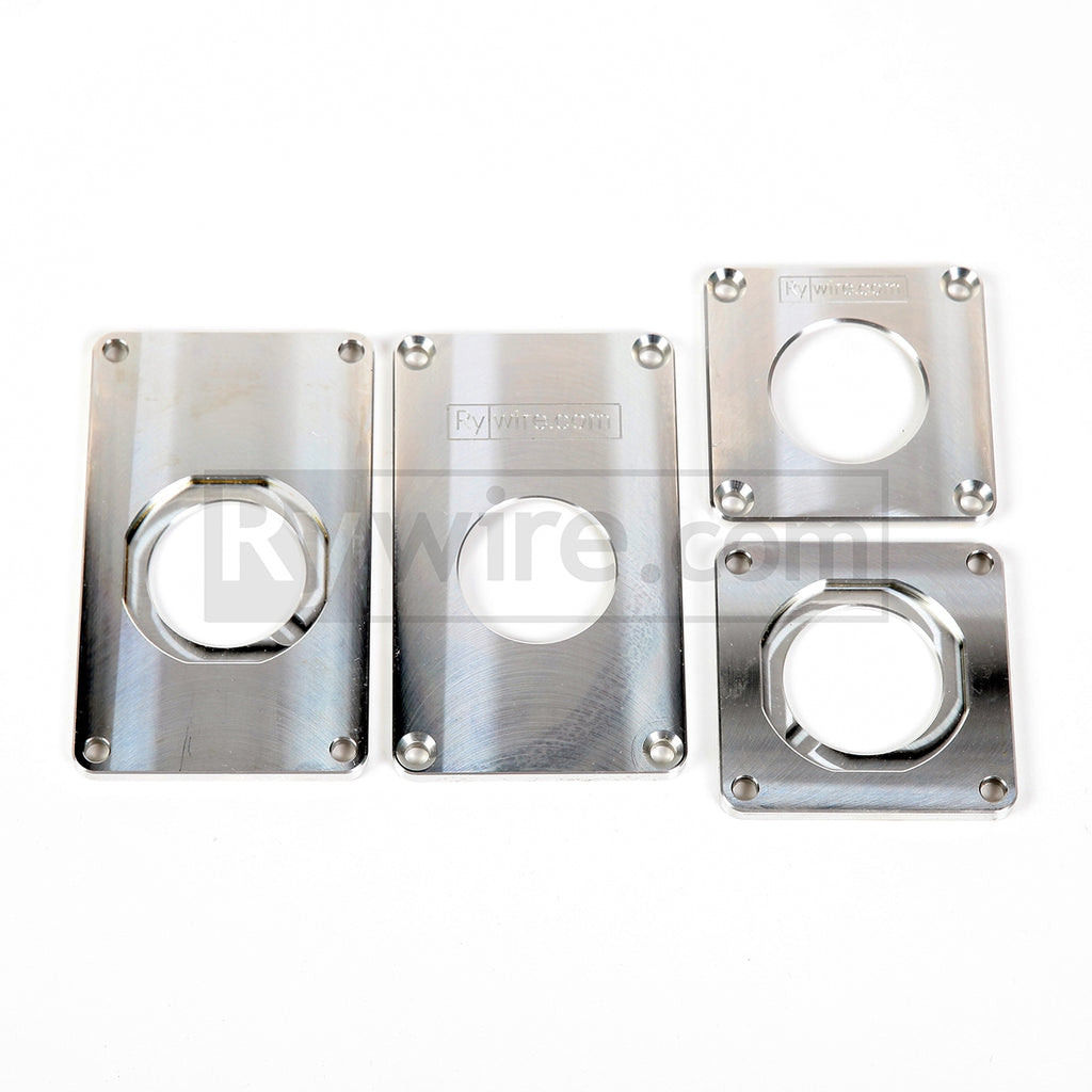 Rywire RY-PLATE-MIL-SMALL - Mil-Spec Connector Plate Small 3x3in