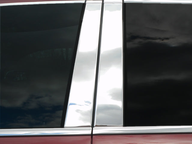 QAA Chrome Pillar Posts For 2019-2023 Ram Trucks Ram - 4-door Pickup Truck Crew Cab