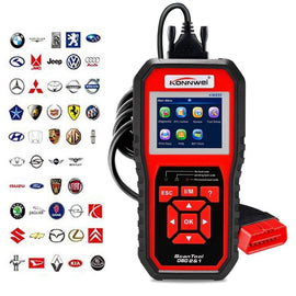 Innovative Performance - [product_sku] - Professional OBD2 Scanner KW850 Code Reader Vehicle Engine Diagnostic EOBD Scan Tool for all OBDII &CAN Protocol Cars Since 1996 - Fastmodz