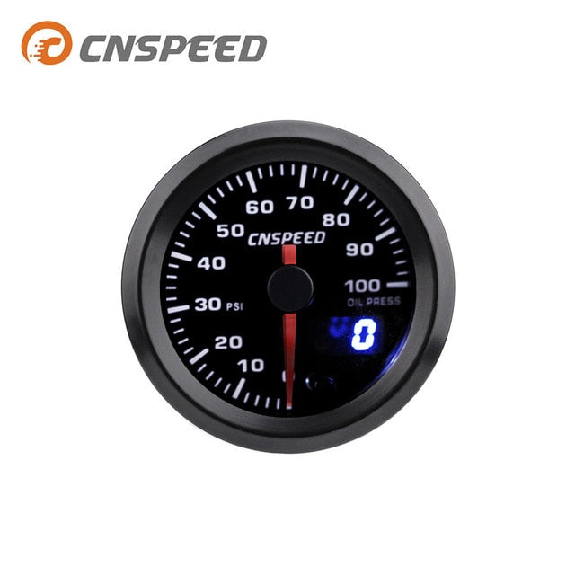 Innovative Performance - [product_sku] - Gauge 2" 52mm Turbo Boost  Water temp Oil Temp Oil press Volt Air fuel Ratio Exhaust gas temp Tachometer Car Gauge with 7 Colors LED - Fastmodz