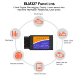 Free Shipping OBD2 WIFI ELM327 V 1.5 Scanner for iPhone IOS Auto OBDII Scan Tool OBD 2 ODB II ELM 327 V1.5 WIFI ODB2 autoscanner