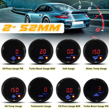 Load image into Gallery viewer, Innovative Performance - [product_sku] - Gauge 2&quot; 52mm Turbo Boost Oil Pressure Oil Temperature Water Temperature Tachometer Voltage Gauge Digital LED Display Car Meter - Fastmodz