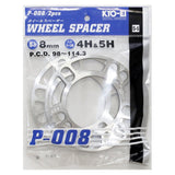 Project Kics W003UP - 3MM Universal Spacers (2 Pk)