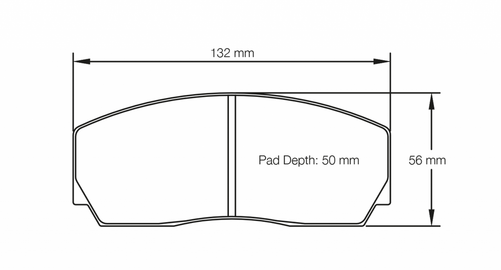 Pagid Racing 1361 RSH42 Compound Brake Pads