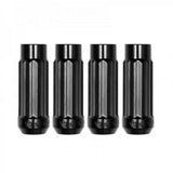 BLOX Racing BXAC-00145-BK - 12-Sided P17 Tuner Lug Nuts 12x1.25 Black Steel Set of 20