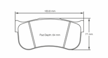 Load image into Gallery viewer, Pagid Racing 8102 RSL1 Compound Brake Pads