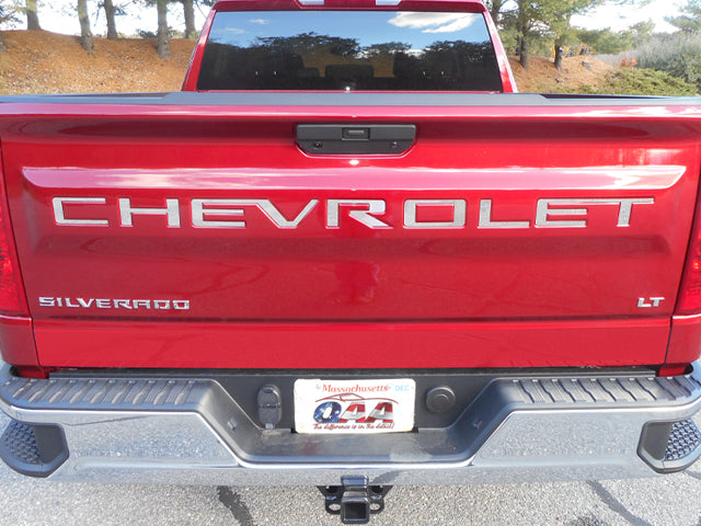 QAA Chrome Emblems For 2019-2024 Chevrolet Silverado and Silverado HD - 2-door 4-door Pickup Truck 