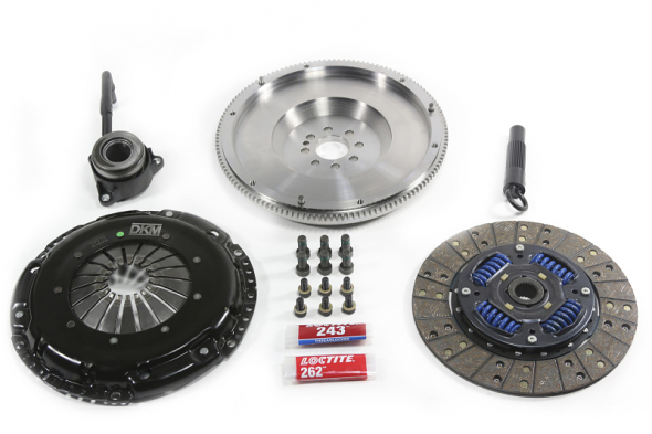 DKM Clutch MB-006-054 - BMW E46 M3 Sprung Organic MB Clutch Kit w/Steel Flywheel