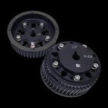 Load image into Gallery viewer, Brian Crower BC8860B-EX - Adjustable Cam Gears Black for Subaru EJ205/EJ257 (set of 2)-exhaust side only