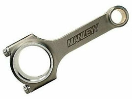 Manley Performance 14011-4 - Manley Mazda Miata 1.6L/1.8L B6/BP H-Beam Connecting Rod Set
