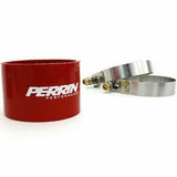Perrin Performance PSP-ITR-301RD - Perrin Subaru 02-07 WRX 04-14 STi Top Mount Intercooler Coupler Kit Red