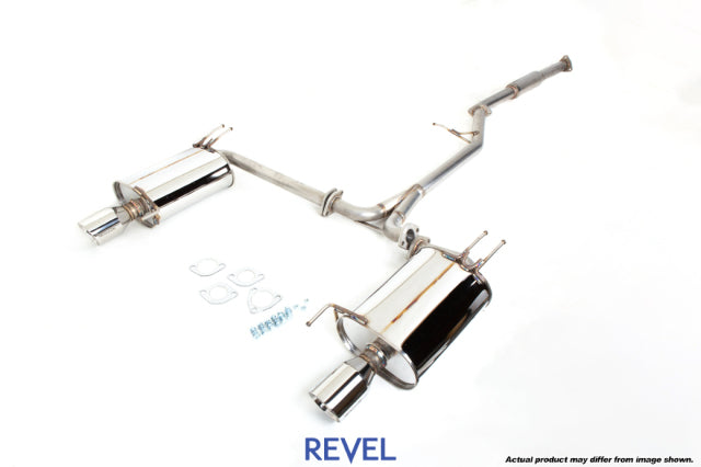 Revel T70093R - Medallion Touring-S Catback Exhaust Dual Muffler 04-08 Acura TSX